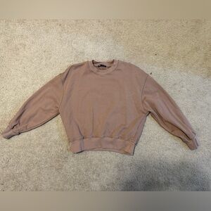 Zara Mauve/Taupe Sweatshirt
